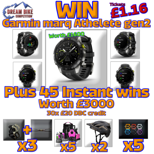 Garmin Marq2 + 45 Instant wins