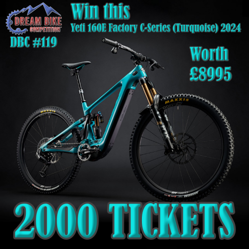 DREAM BIKE #119     (Max 2000 tickets)
