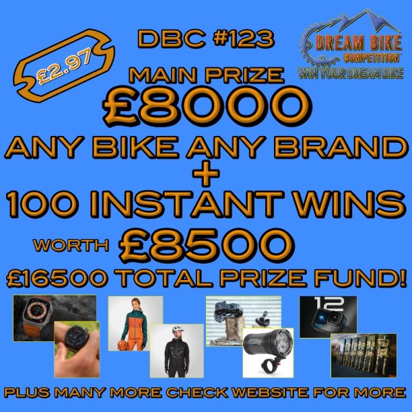 DREAM BIKE #123 + 100 Instant Wins